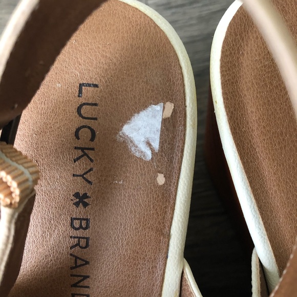 Lucky Brand Ivory Wedges - Picture 3 of 8